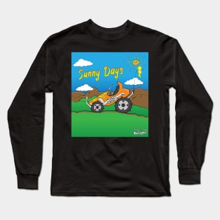 Sunny Days Orange Offroad Buggy Truck Long Sleeve T-Shirt